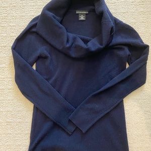 Cashmere Sweater with Detailed Neckline